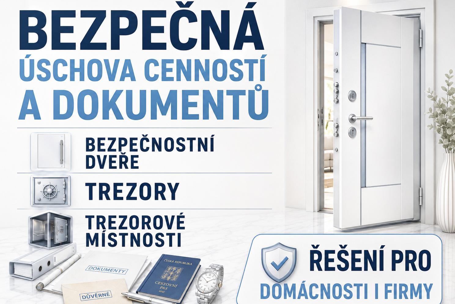 Mějte své cennosti v bezpečí
