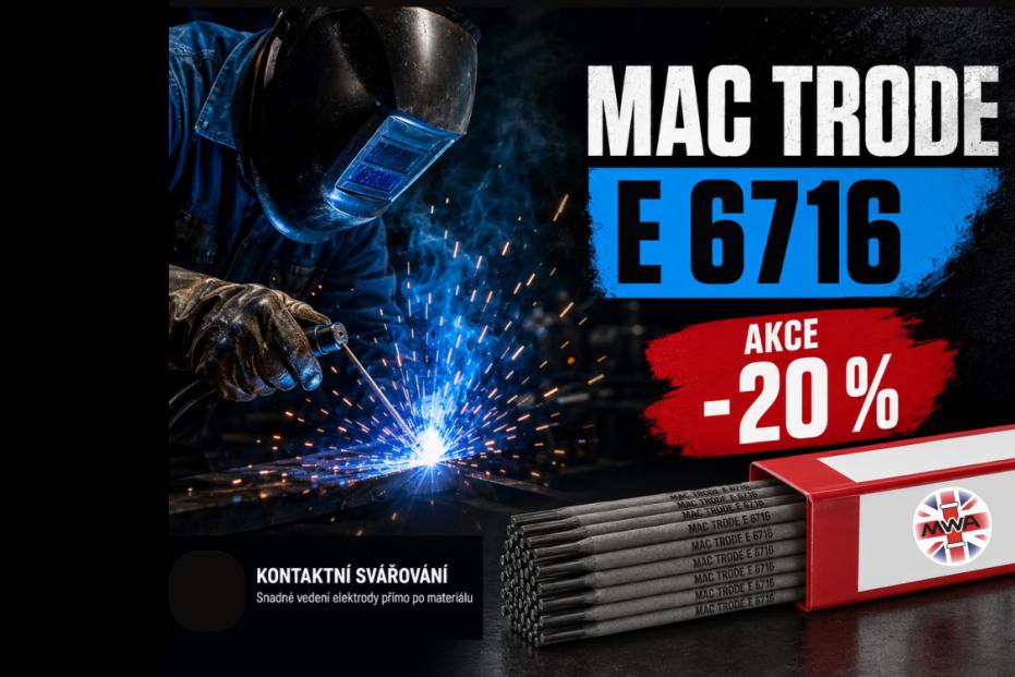 Bazická elektroda se snadným zapalováním