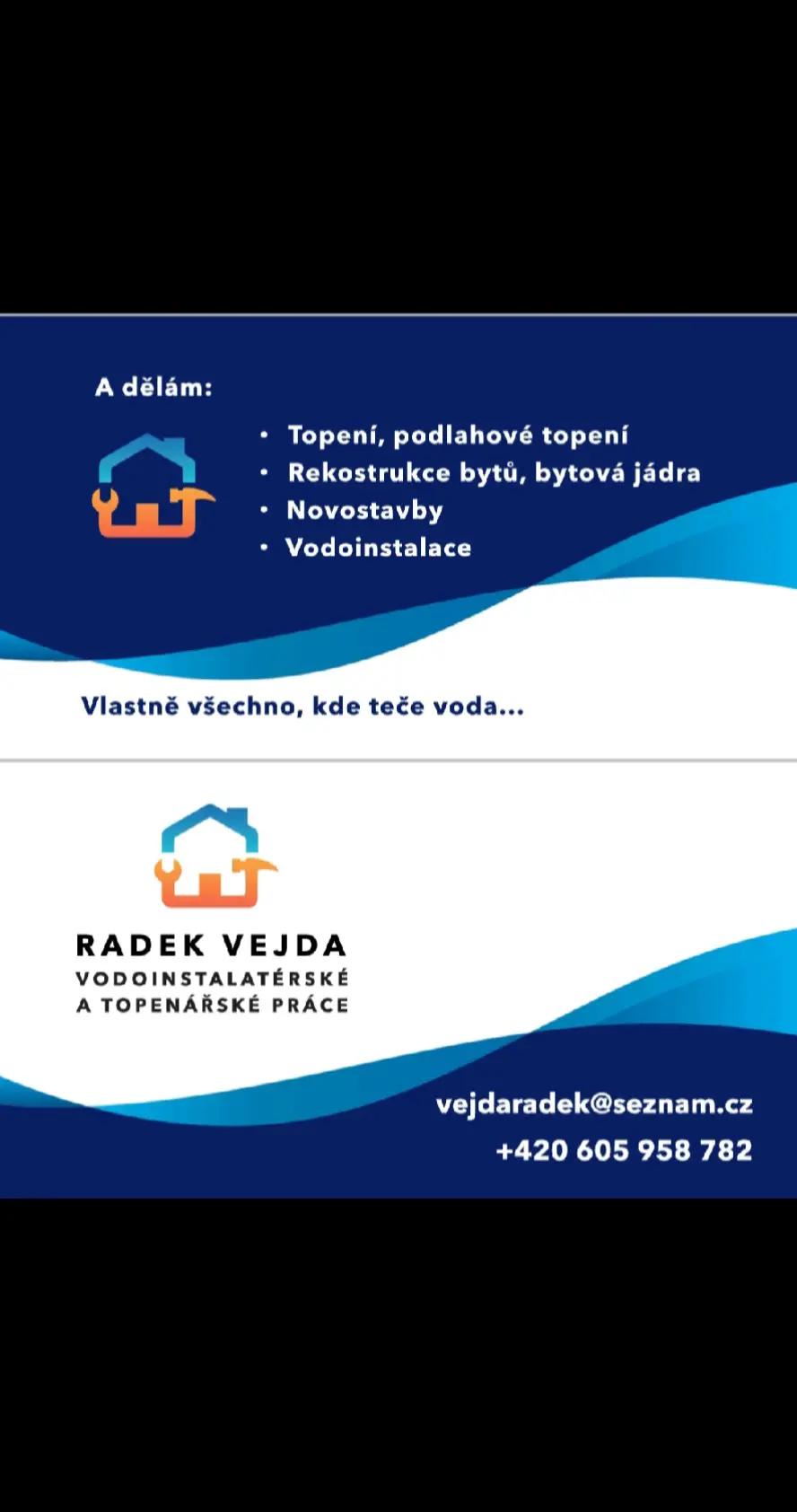 Instalatérství  topenářství  Vejda