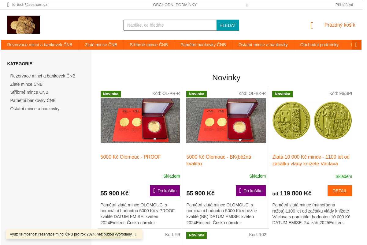 Numismatika Musílek