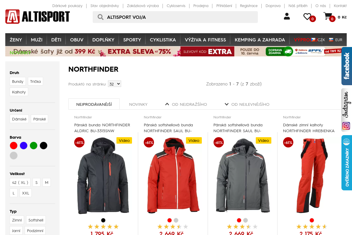 Northfinder-eshop.cz