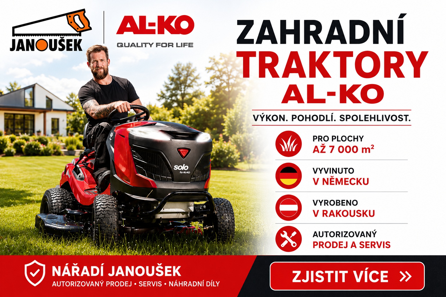 Zahradní traktory AL-KO