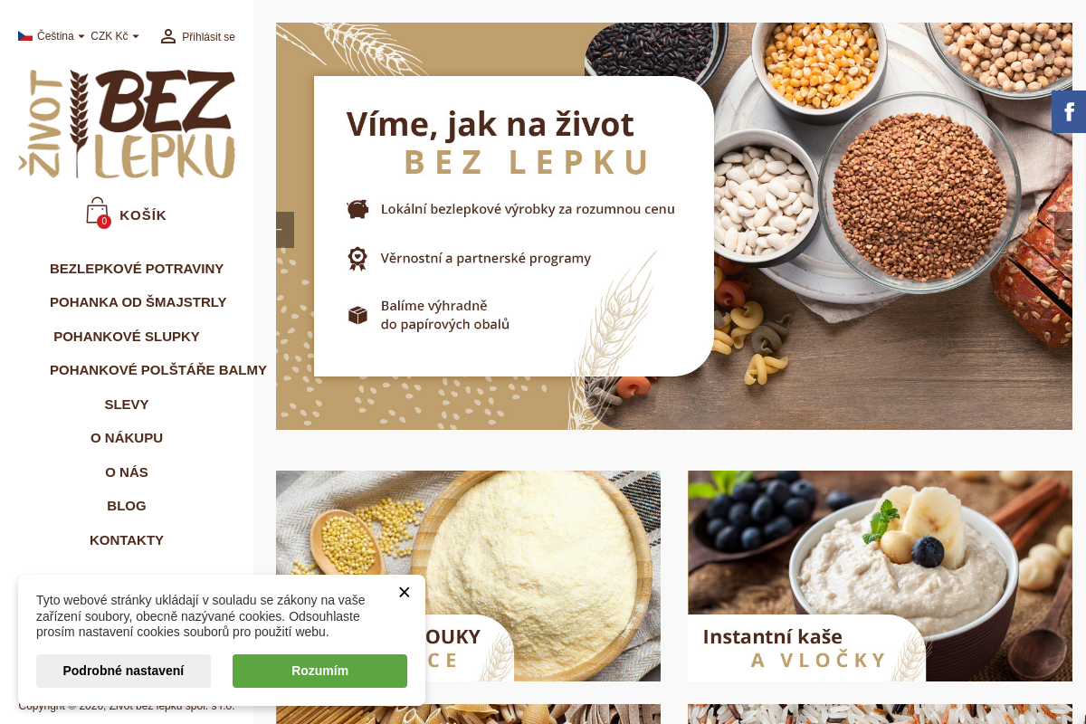 Život bez lepku - víme jak na to!