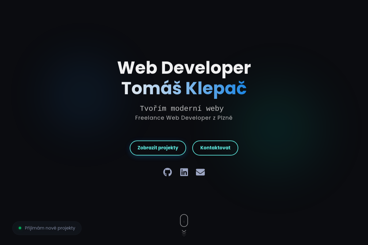 Tvorba webu - Tomáš Klepač