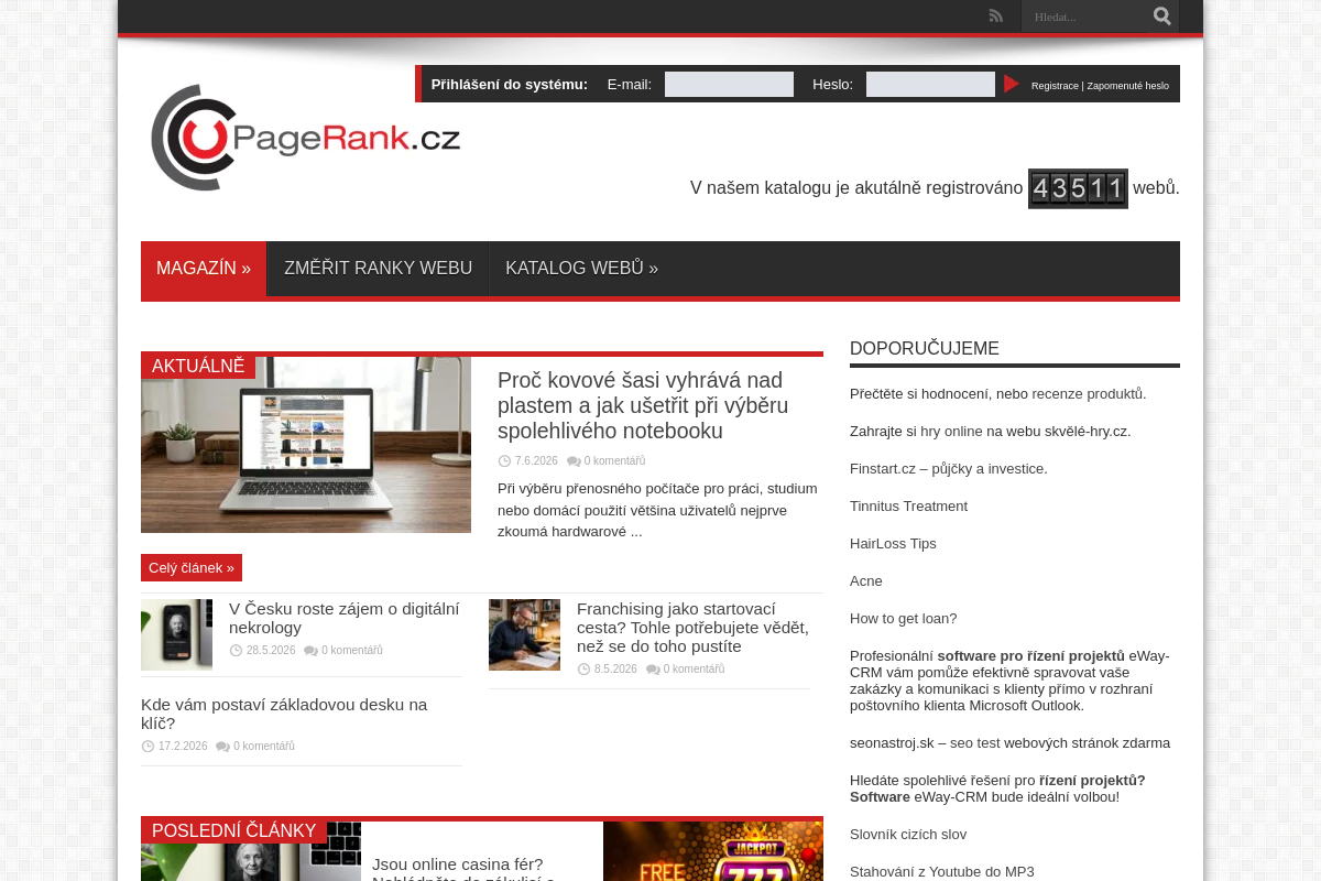 PageRank.cz