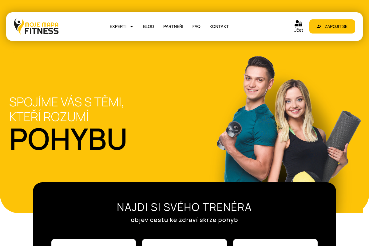 Moje fitness mapa