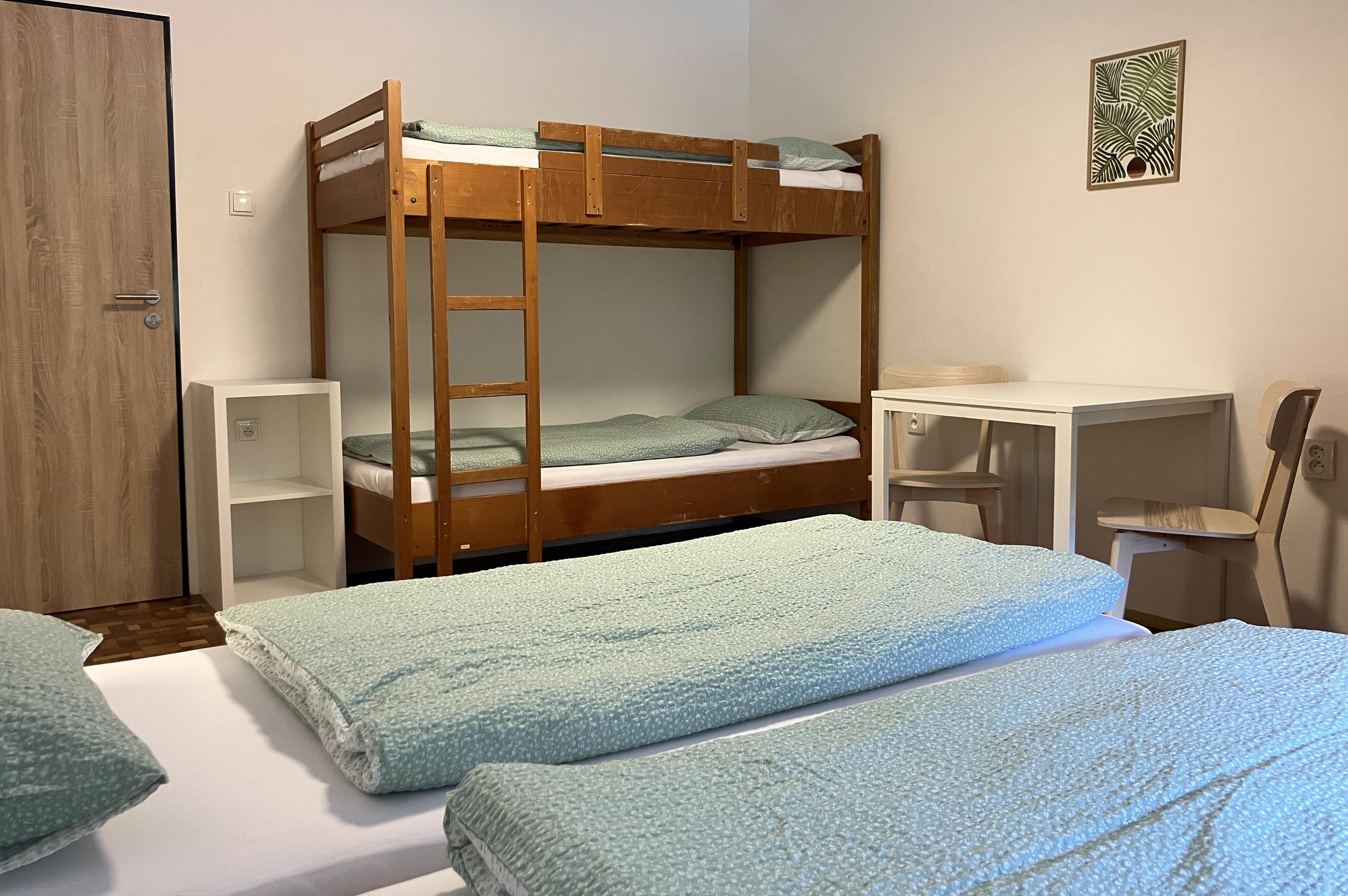Apartmány ve sportovní hale