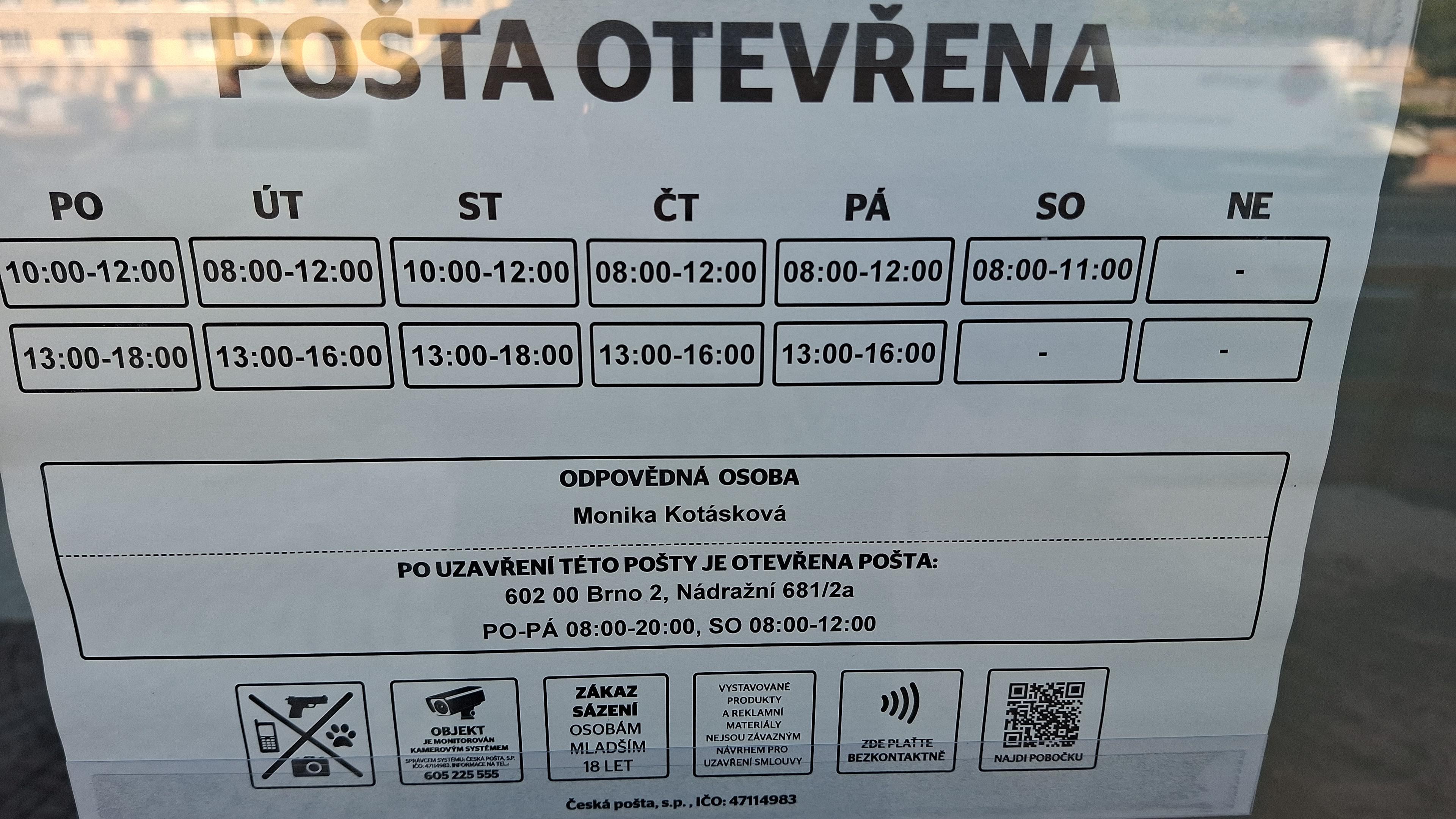 Pošta Kuřim foto 2