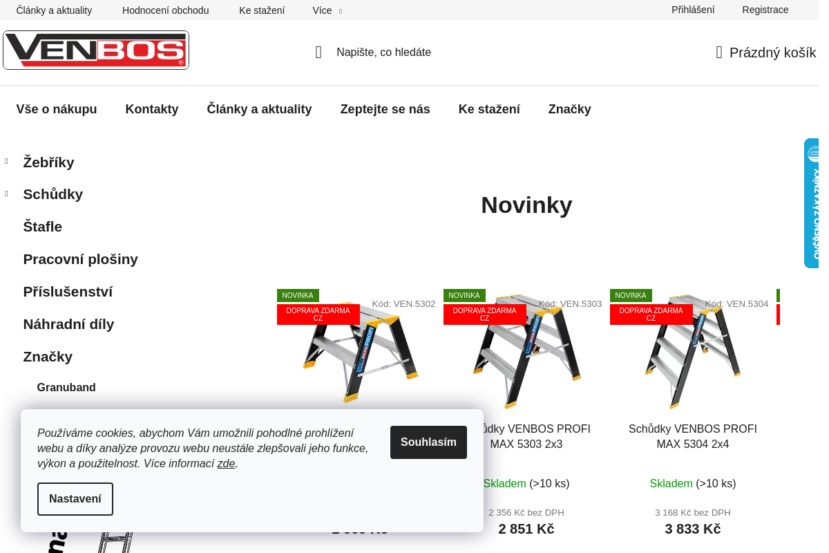 Zebriky-venbos.cz