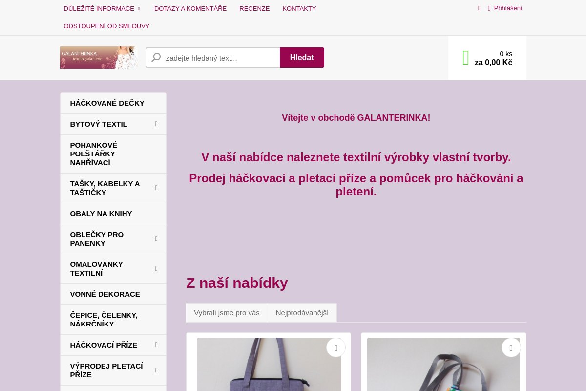 Galanterinka.cz