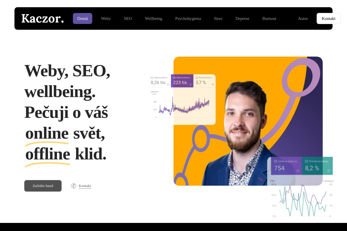 Mgr. Michal Kaczor - webdesign