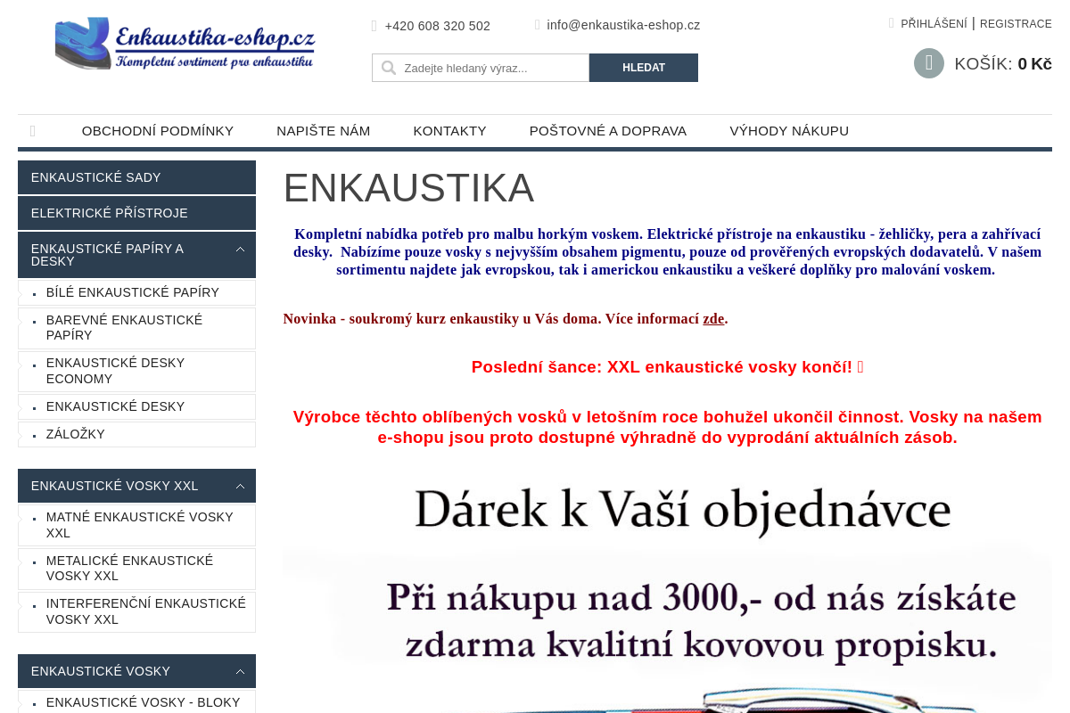Enkaustika-eshop.cz