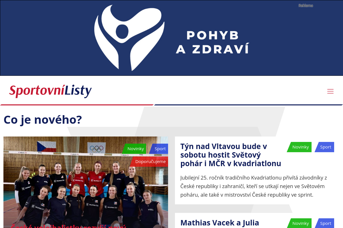 Sportovnilisty.cz