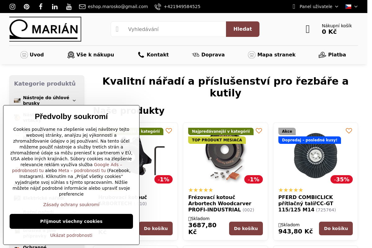 Eshop.marosko.sk/cz