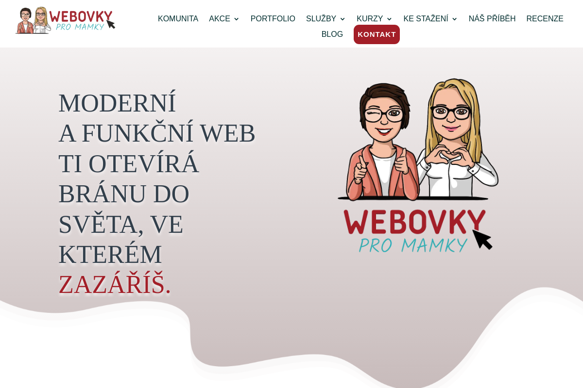 Webovky pro mamky