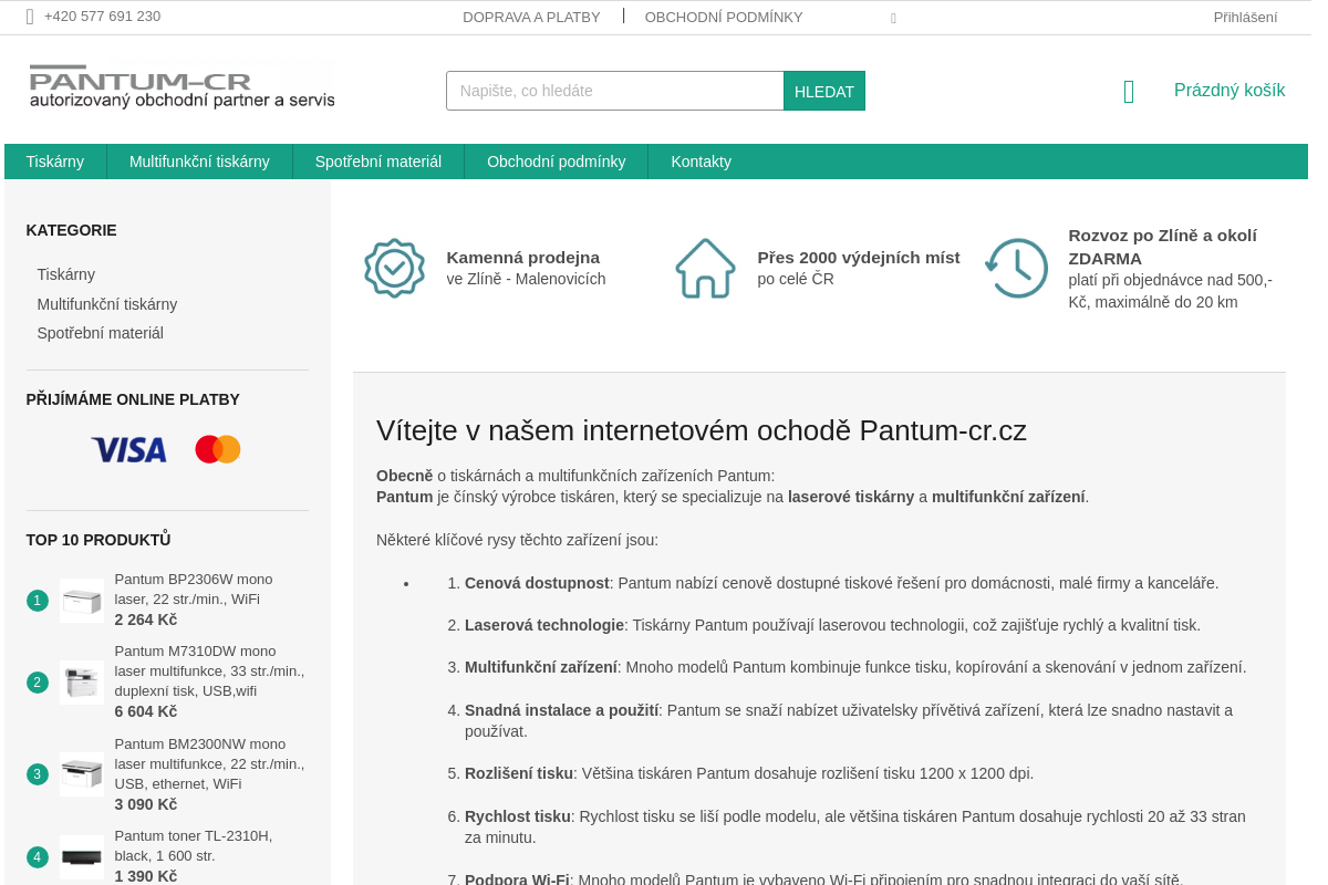 Pantum-cr.cz