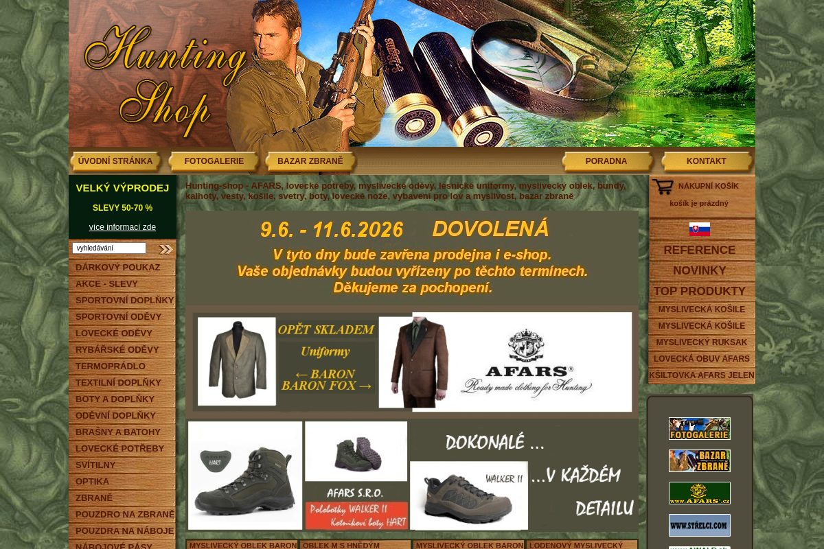 Hunting-shop.cz