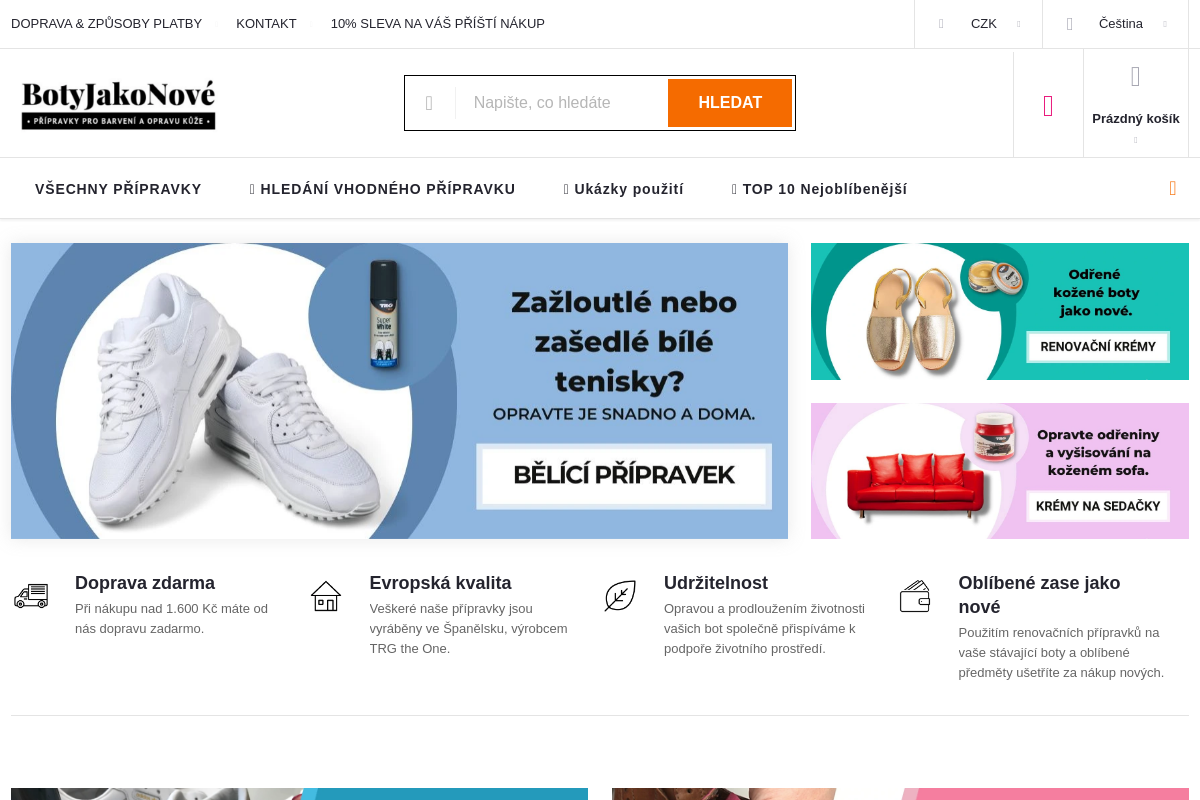 BotyJakoNové.cz