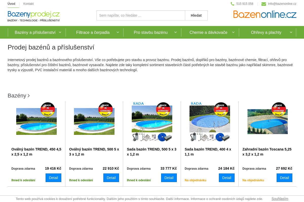 Bazenyprodej.cz