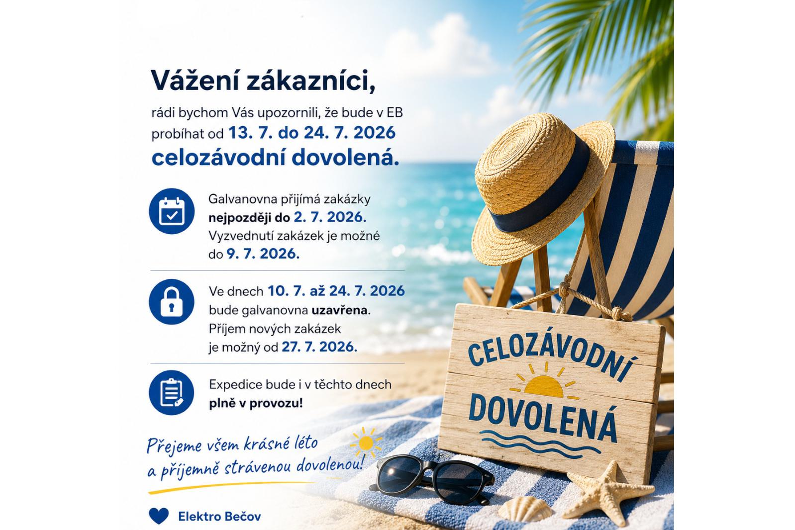 Celozávodní dovolená