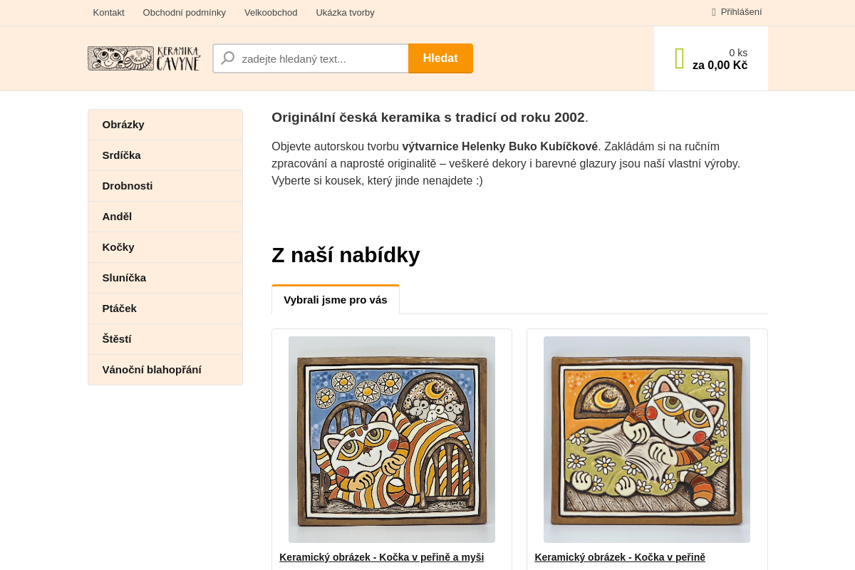 Keramikacavyne.cz