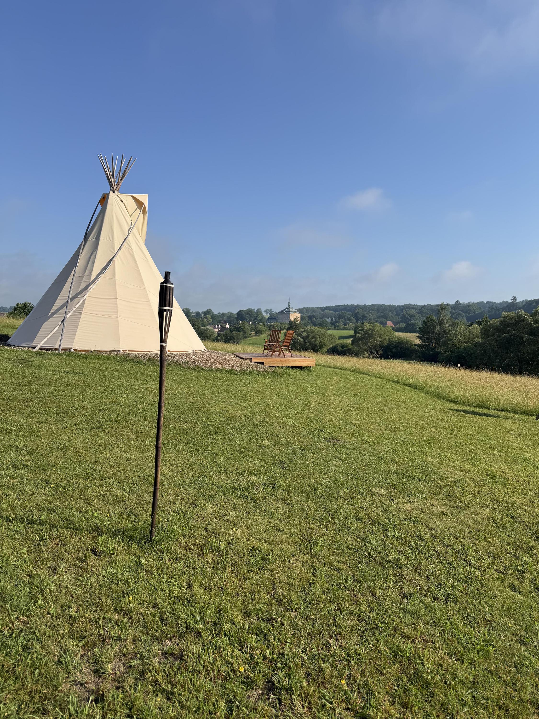 Teepee u Vlčího potoka foto 4