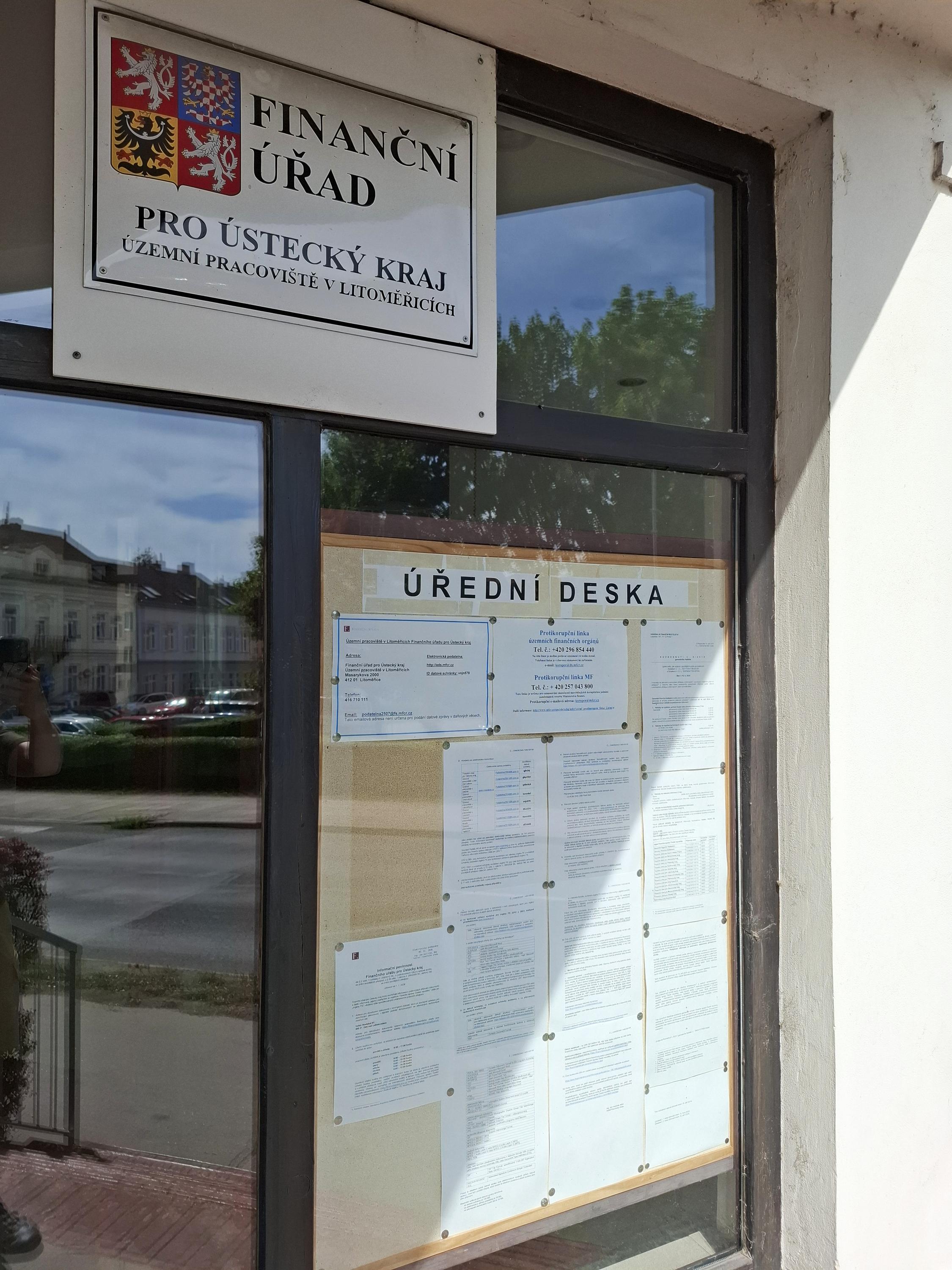 Finanční úřad pro Ústecký kraj - Územní pracoviště v Litoměřicích foto 4