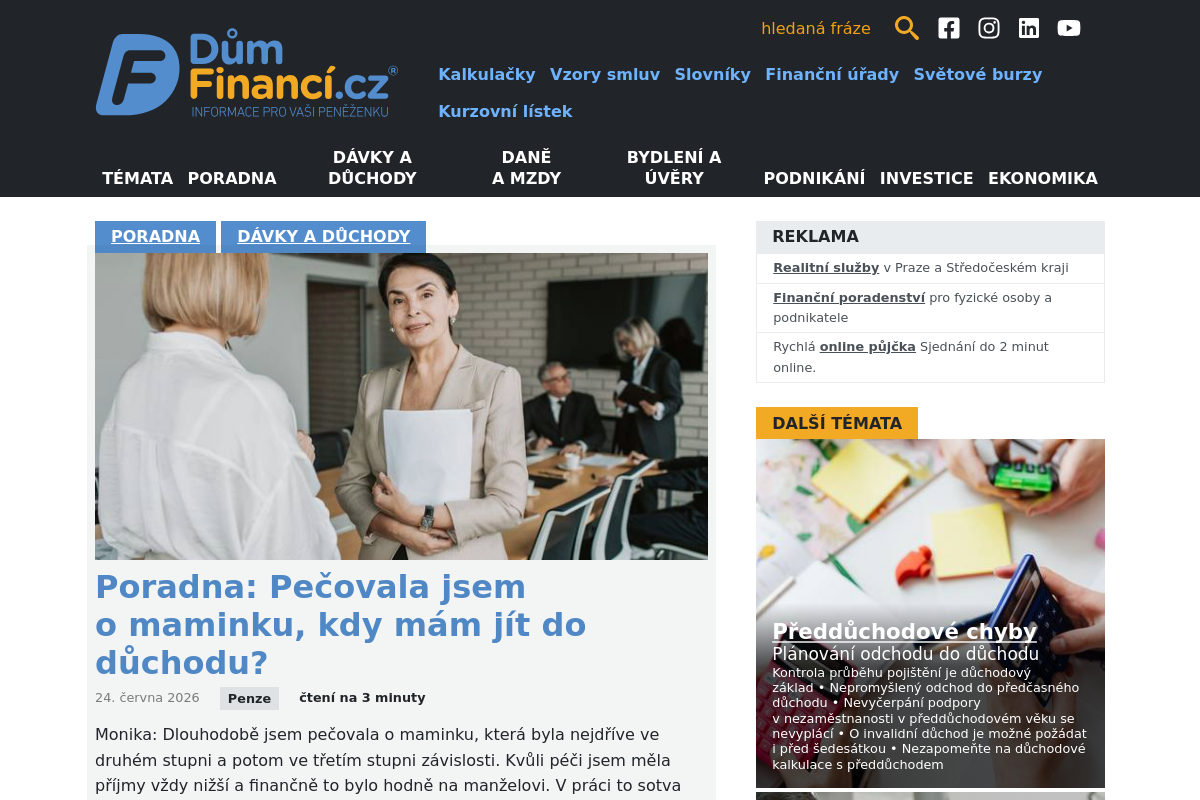 Dům financí.cz