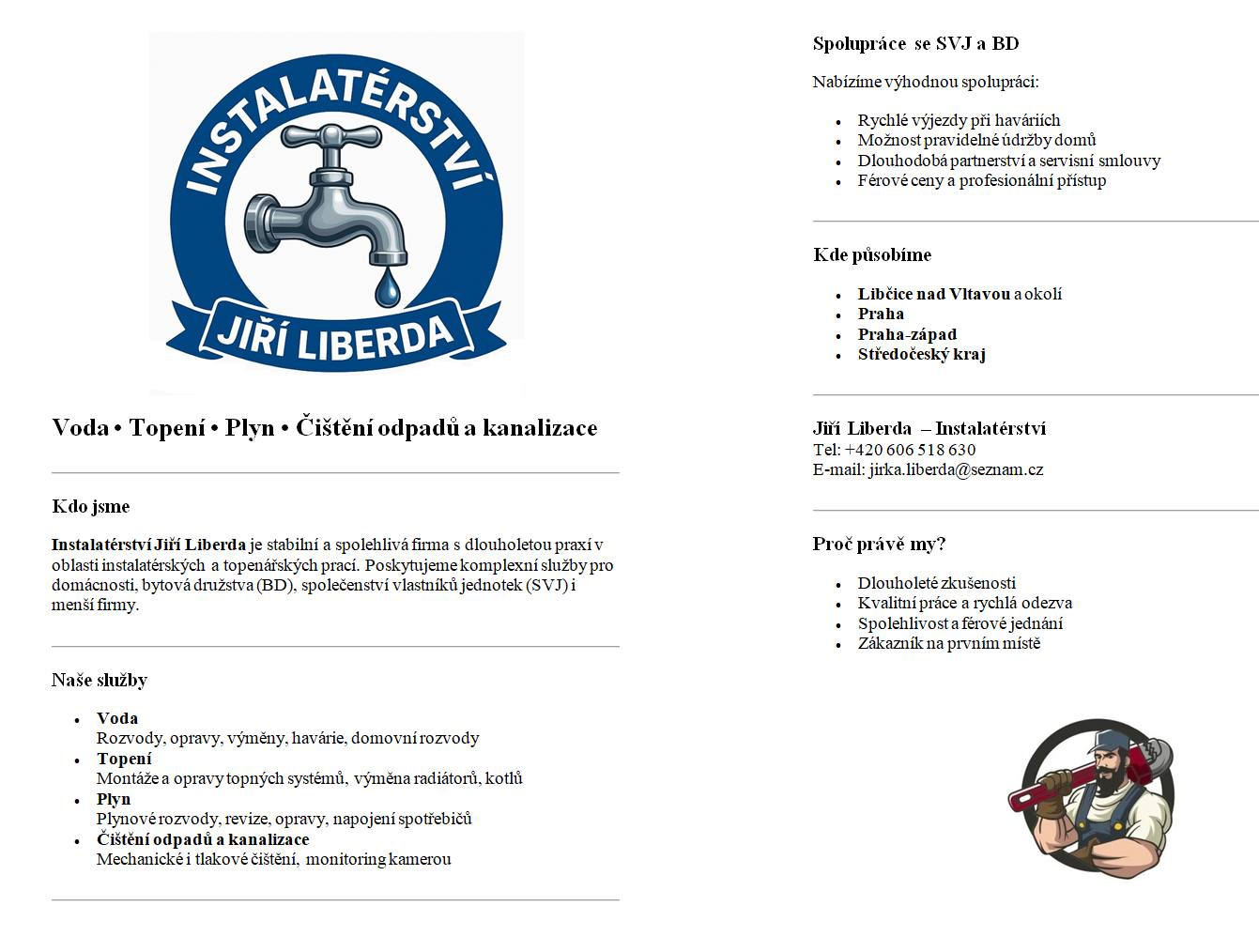 Instalatérství Jiří Liberda foto 2