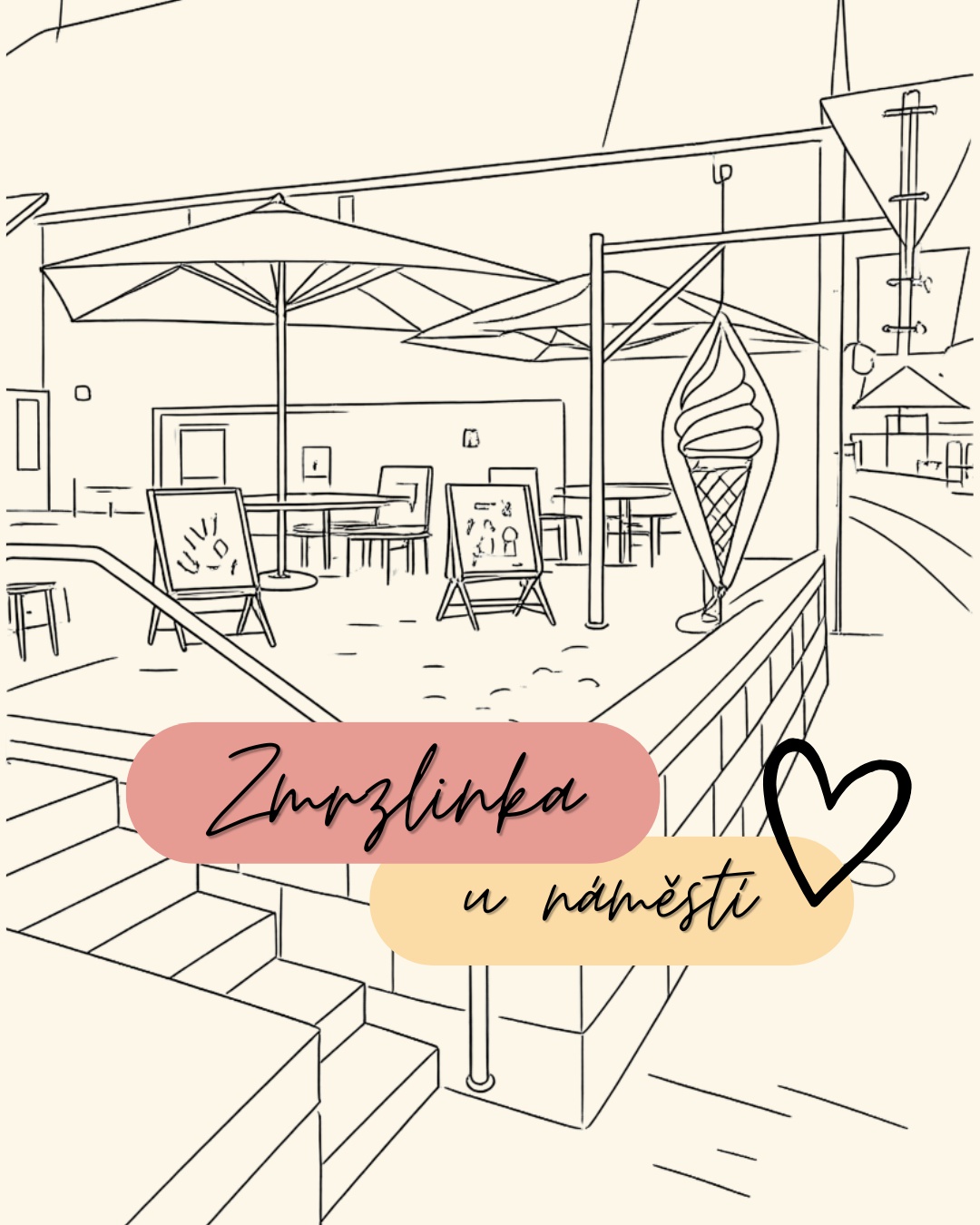 Zmrzlinka u náměstí foto 3