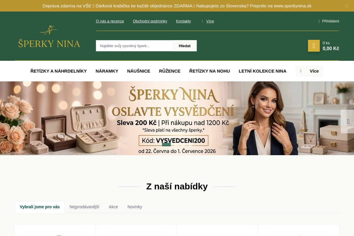 Šperky Nina