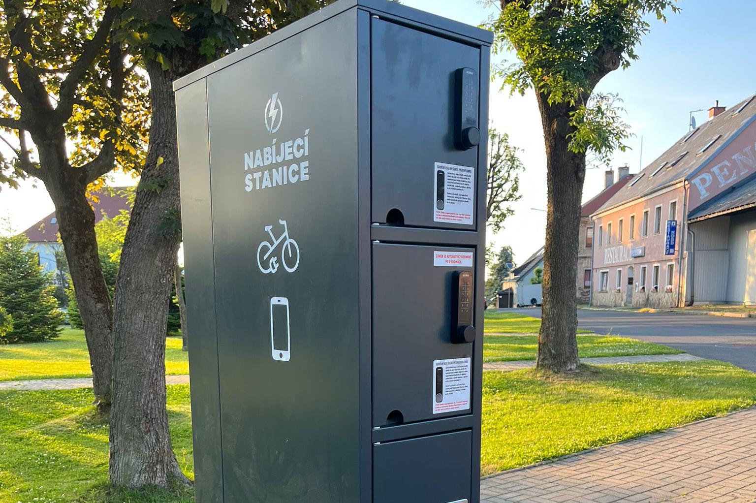 Nabíjecí stanice pro elektrokola