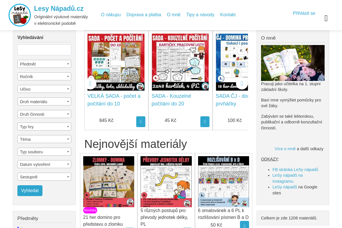 Lesynapadu.cz