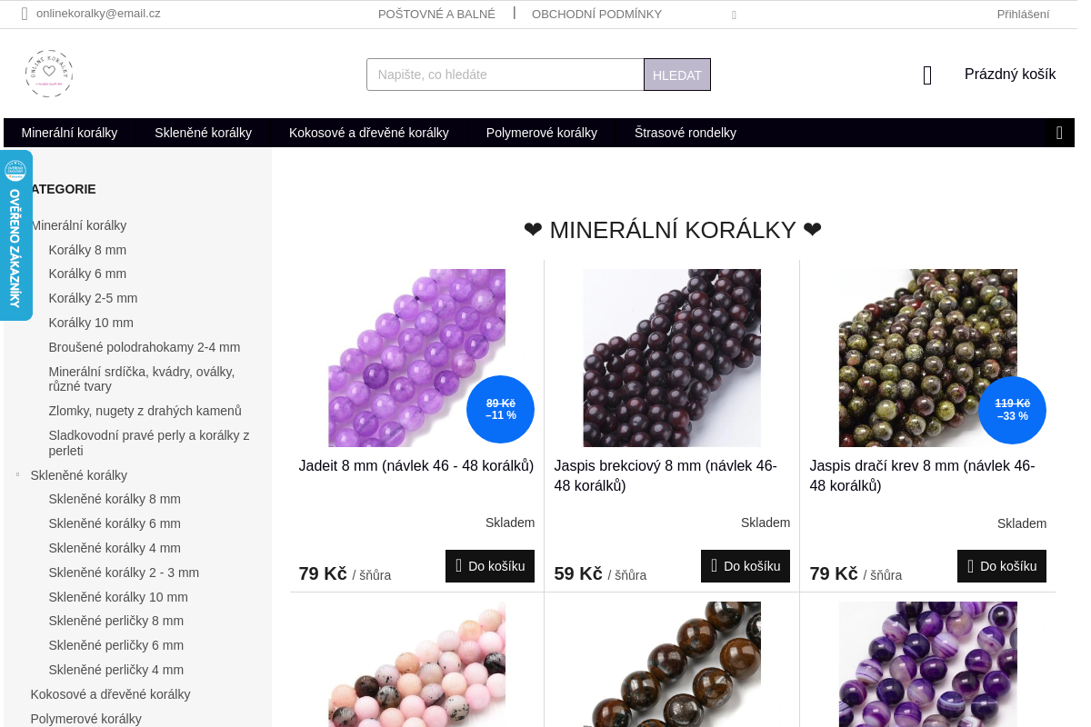 Onlinekoralky