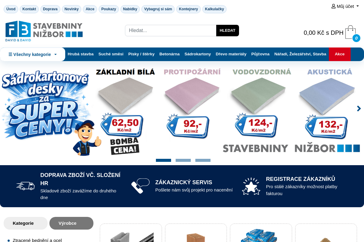 Stavebniny-nizbor.cz