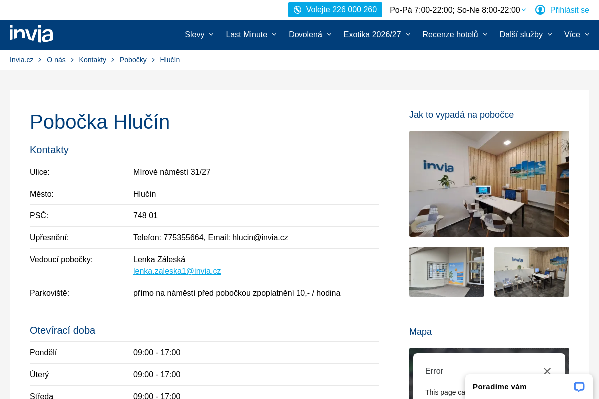Invia - cestovní agentura