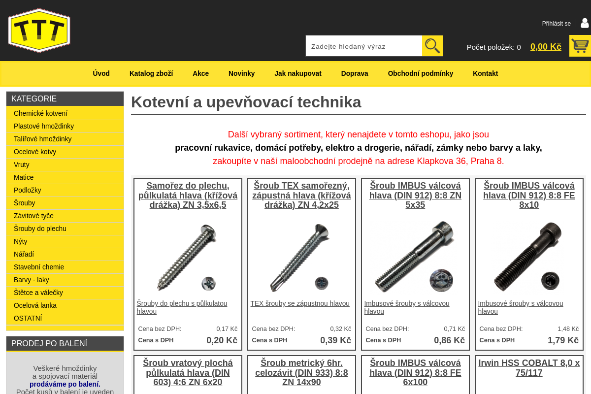 Hmozdinky-kotvy.cz
