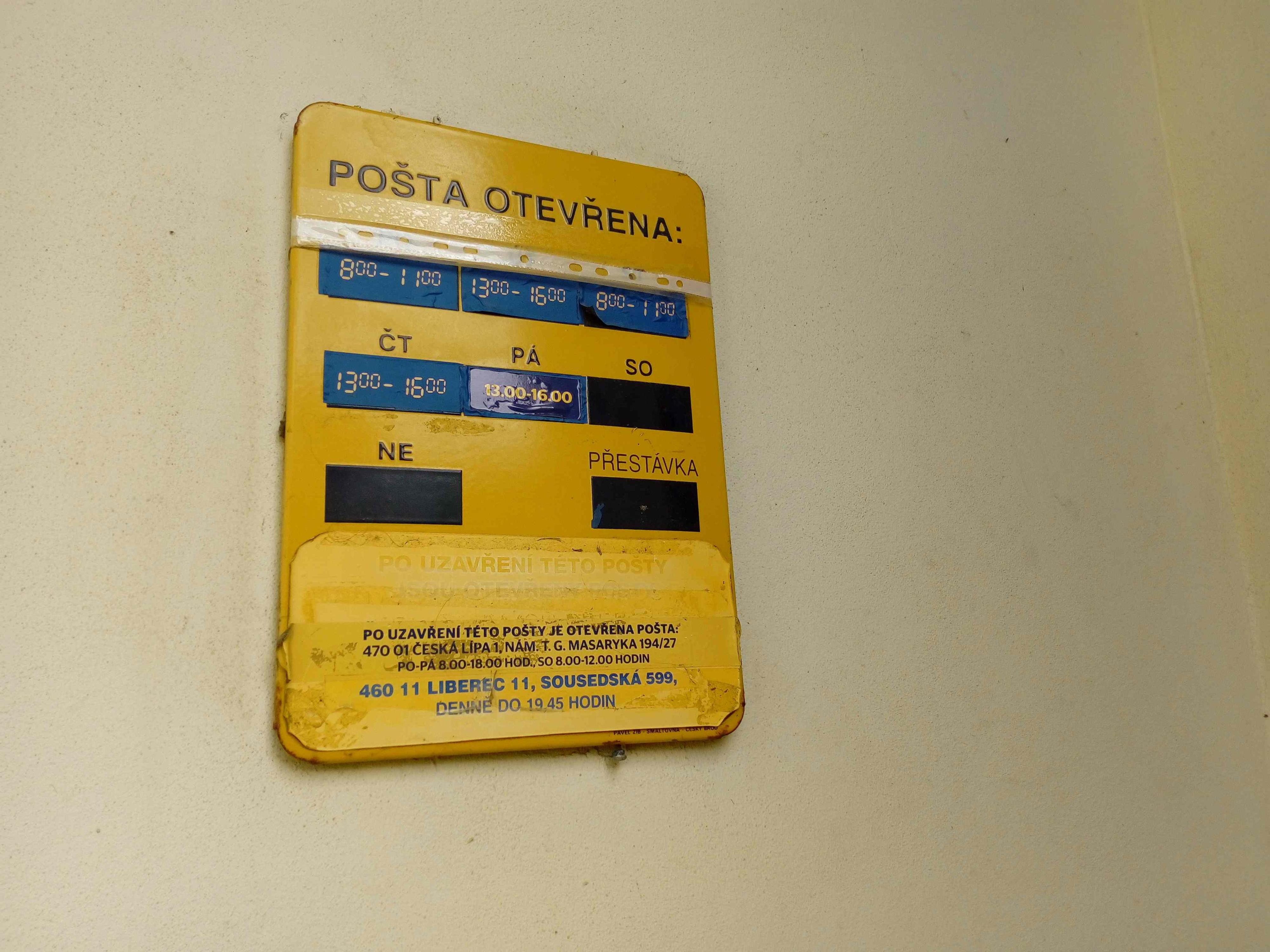 Pošta Horní Libchava u České Lípy foto 2