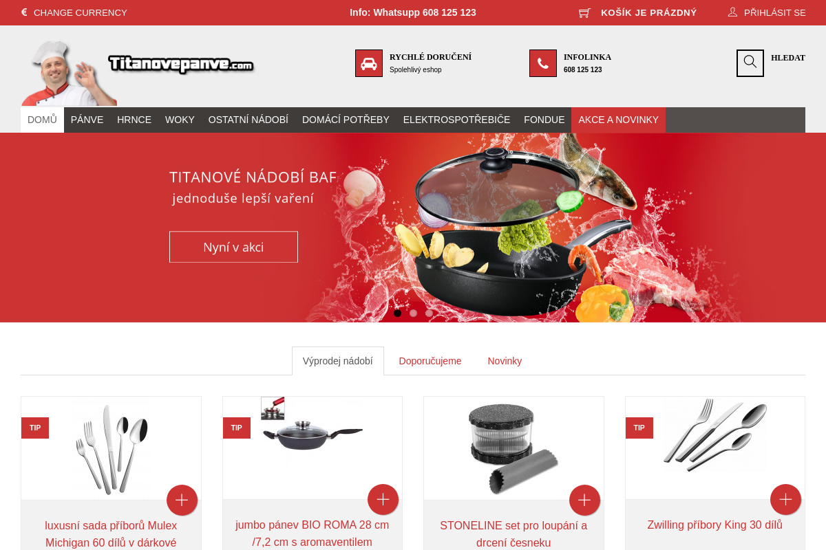 Titanovepanve.com