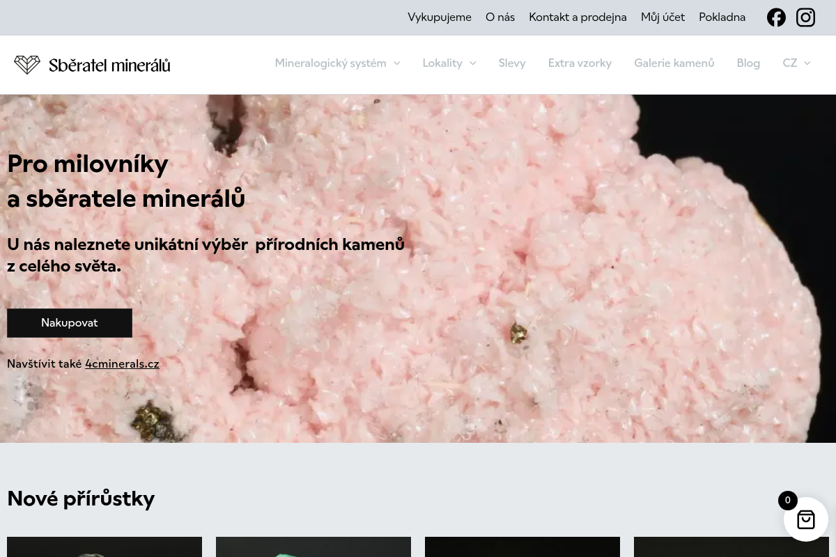 Sberatelmineralu.cz