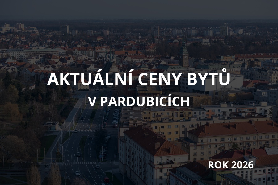 Kolik stojí byty v Pardubicích v roce 2026?