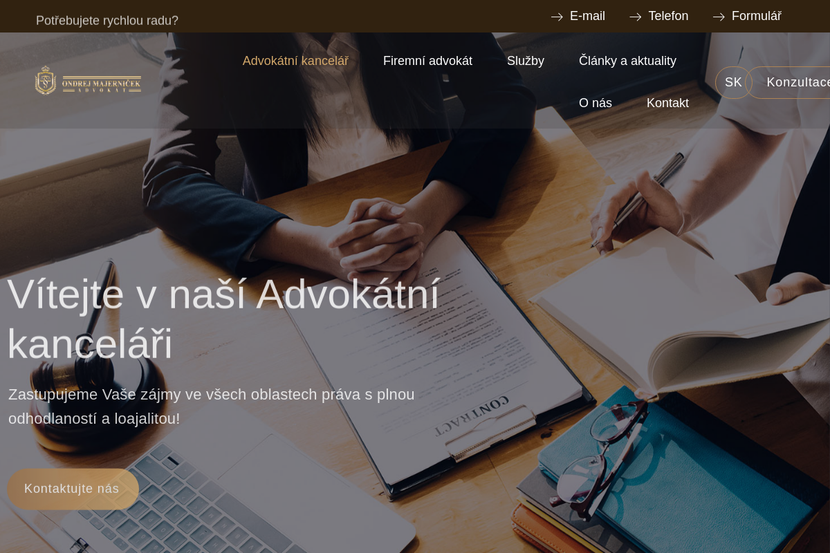 Advokátní kancelář Ondrej Majerniček