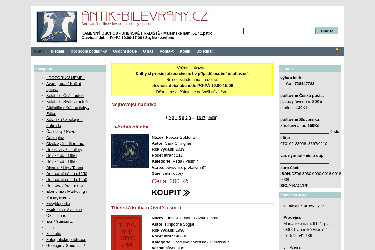 Antik-bilevrany.cz
