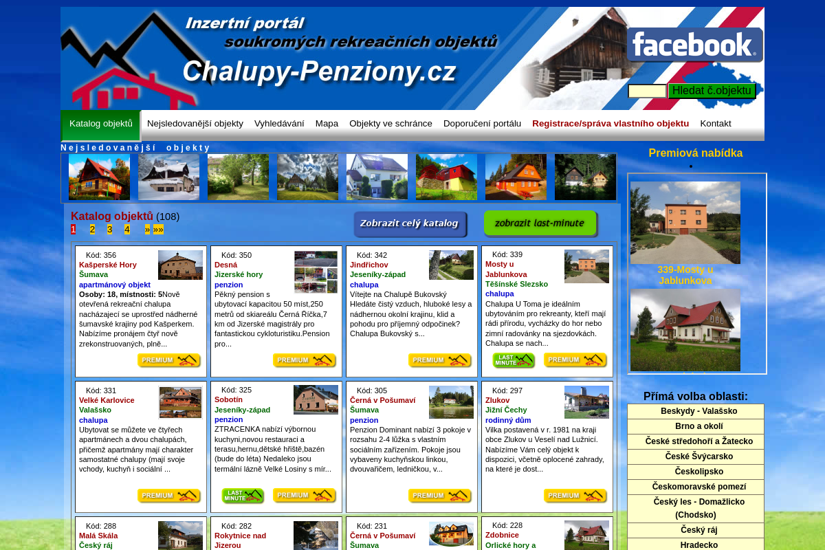 Chalupy-penziony.cz