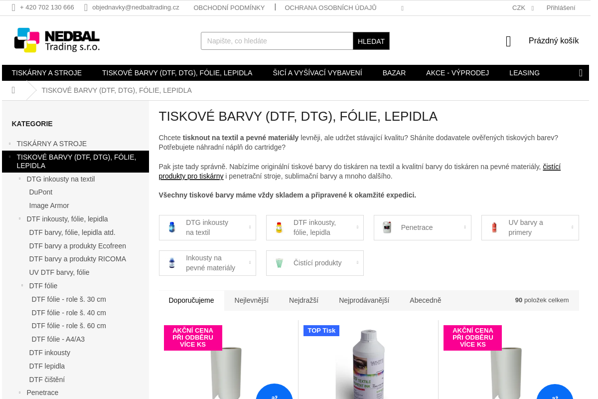 Tiskovebarvy.cz