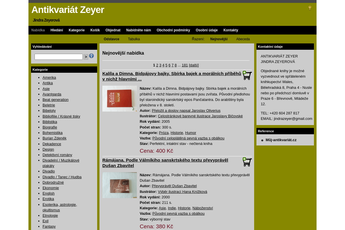Antikvariat-Zeyer.cz