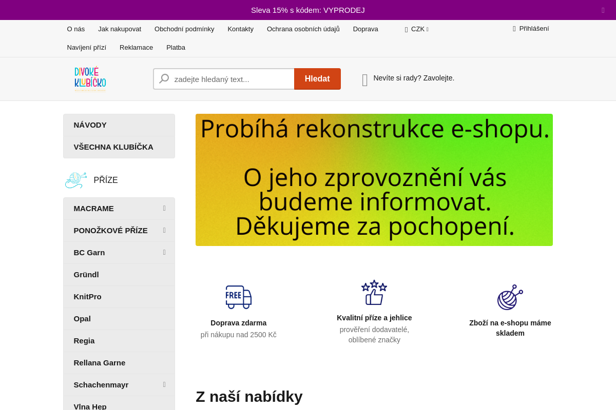 Divokeklubicko.cz