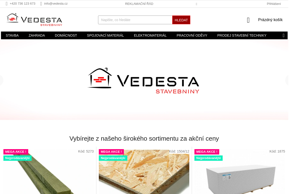 Stavebniny Vedesta
