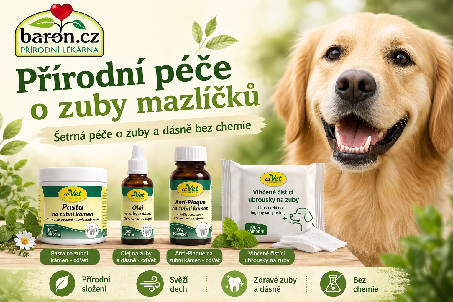 Péče o zuby psů