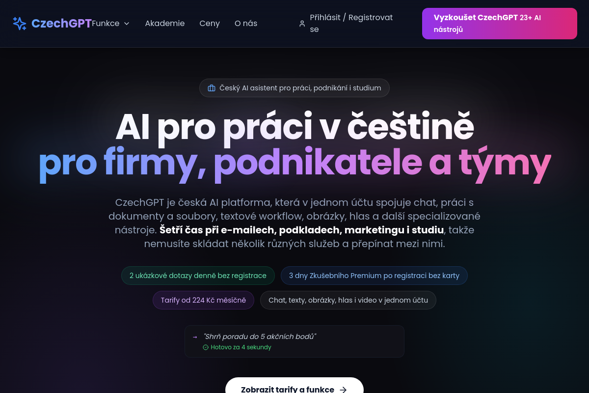 CzechGPT